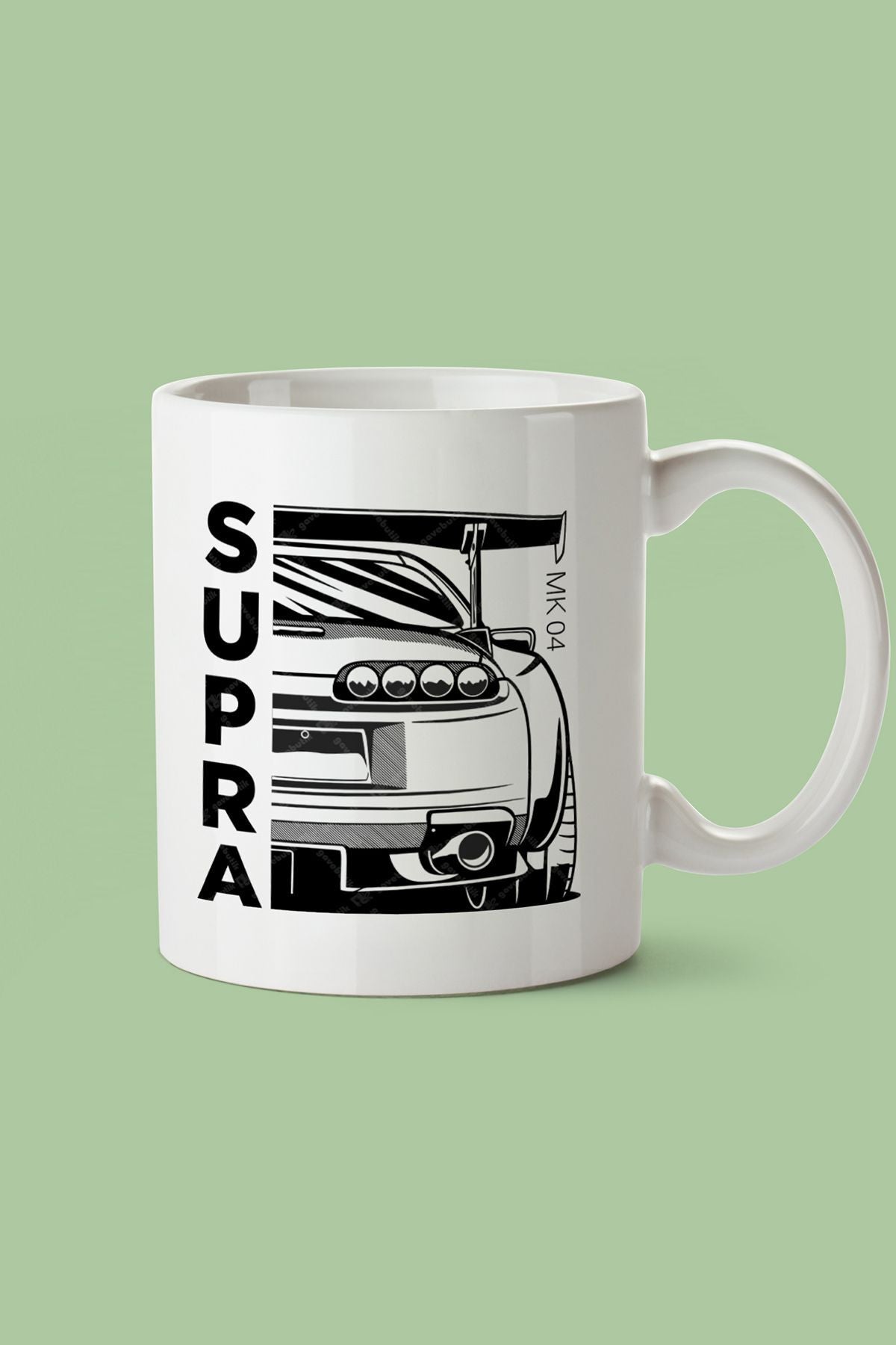 "Supra MK04" Baskılı Hediyelik Kupa Bardak