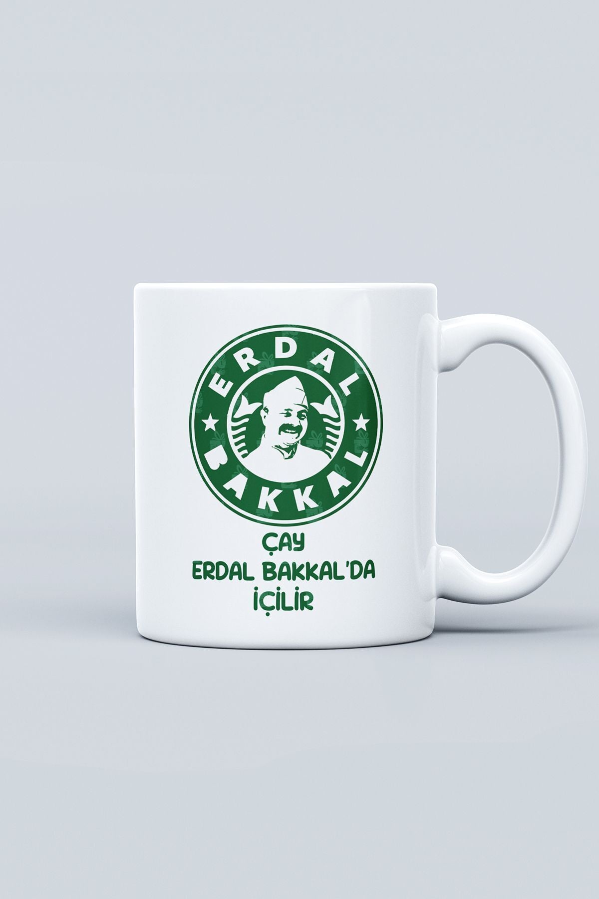 Öğretmenler Günü Hediyesi "çay Erdal Bakkal'da Içilir" Baskılı Kupa Bardak