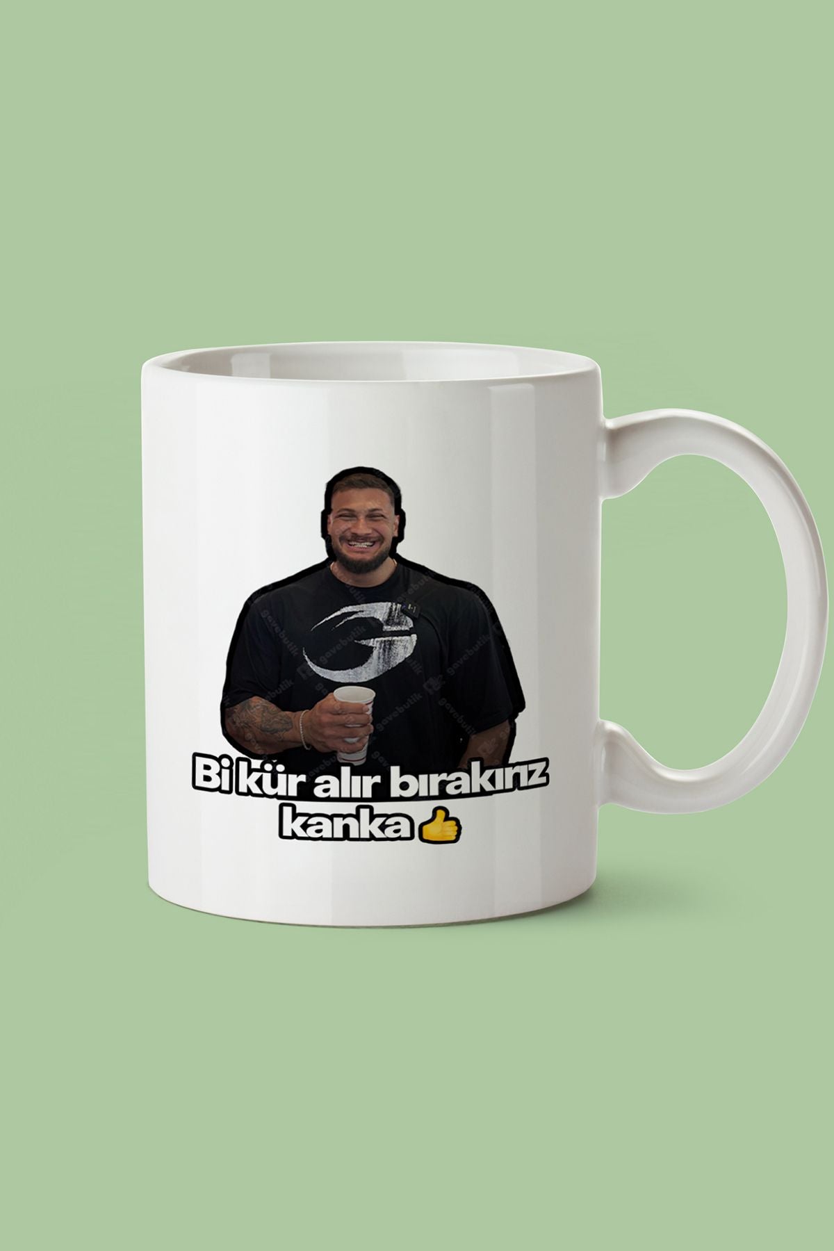 "Bırakırız Kanka" Baskılı Kupa Bardak