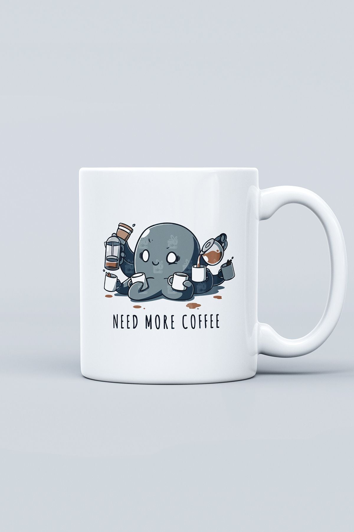 "need More Coffee" Baskılı Kupa Bardak - Sevgililer Günü Hediye