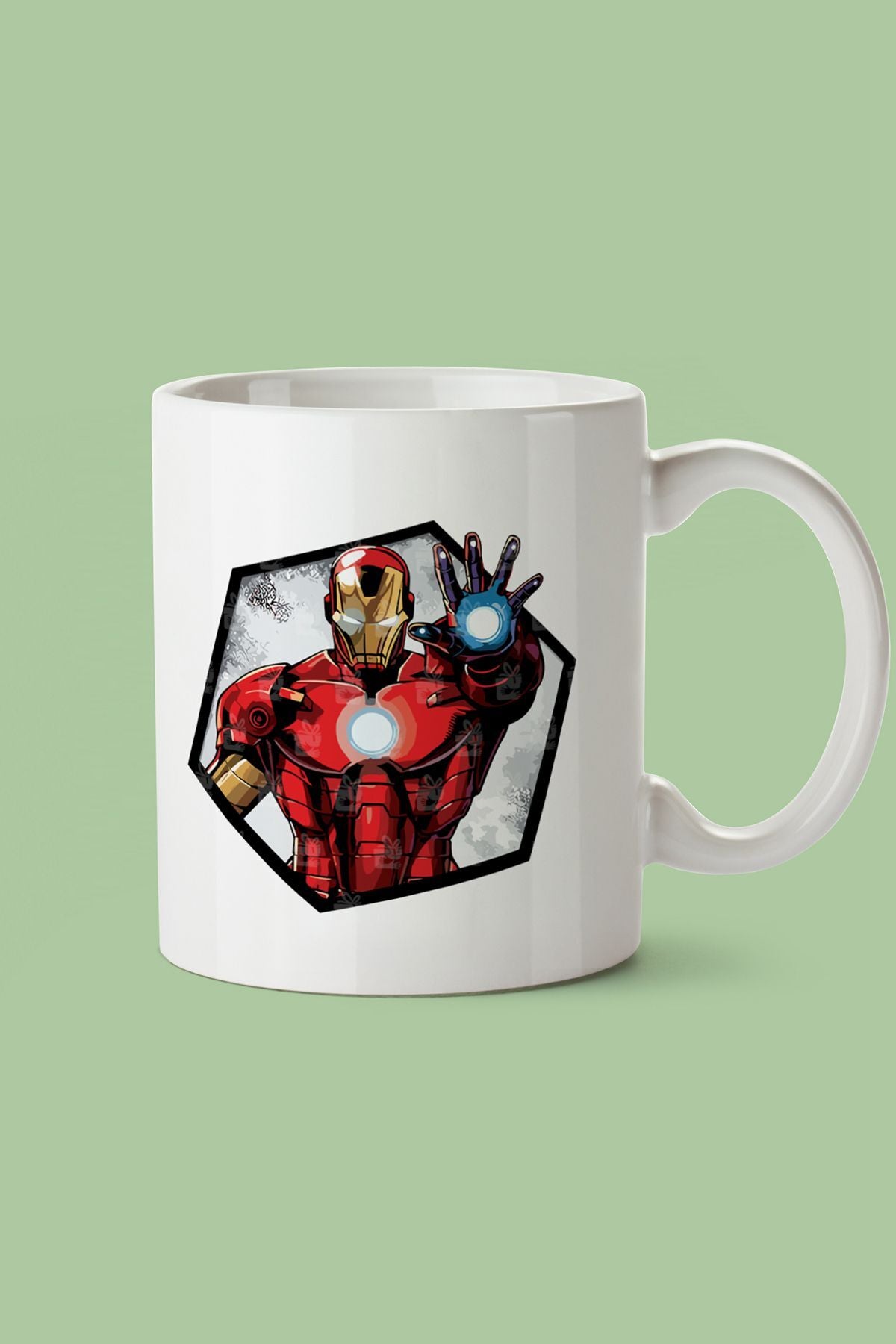 "ıron Man" Baskılı Kupa Bardak Marvel - Sevgililer Günü Hediye