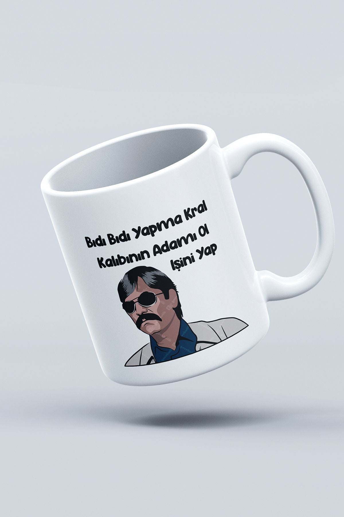 "bıdı Bıdı Yapma Kral" Kurtlar Vadisi Baskılı Kupa Bardak - Sevgililer Günü Hediye