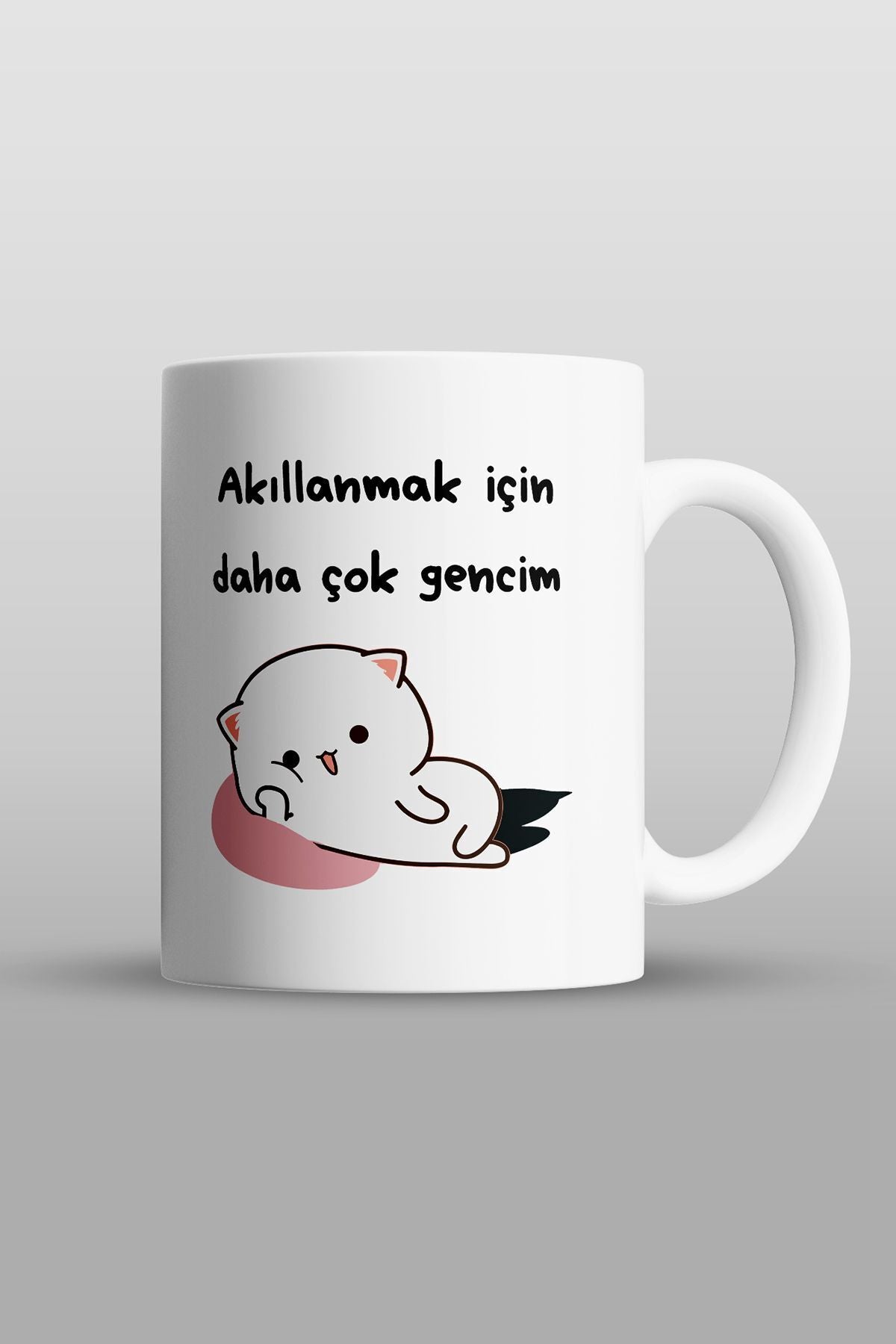 "akıllanmak Için Daha Çok Gencim" Baskılı Kupa Bardak - Sevgililer Günü Hediye