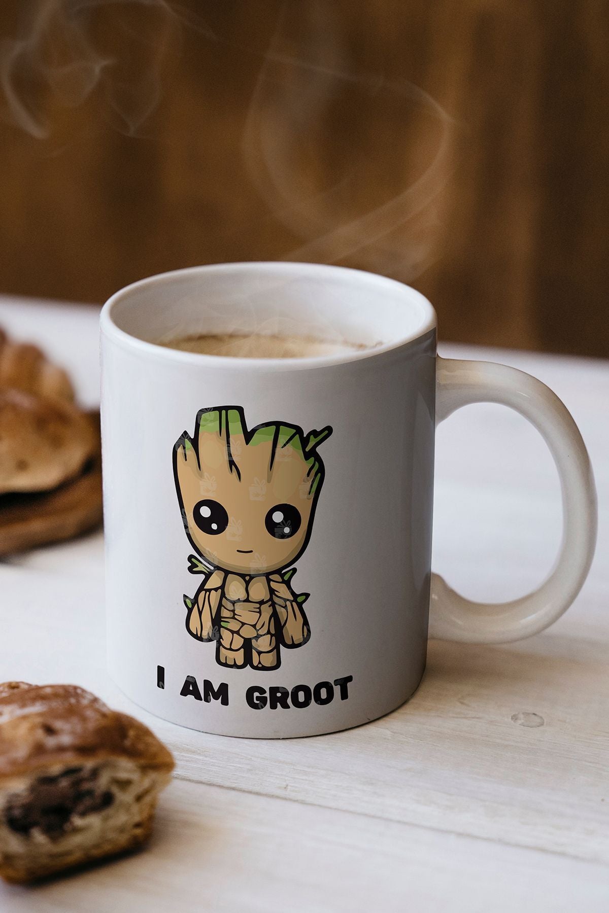 Yılbaşı Hediyesi "ı Am Groot" Marvel Baskılı Kupa Bardak