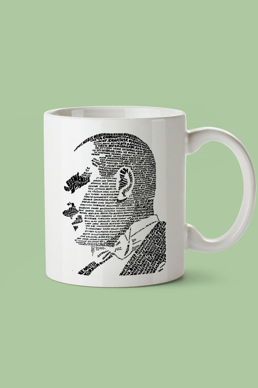 "Atatürk" Baskılı Hediyelik Kupa Bardak H