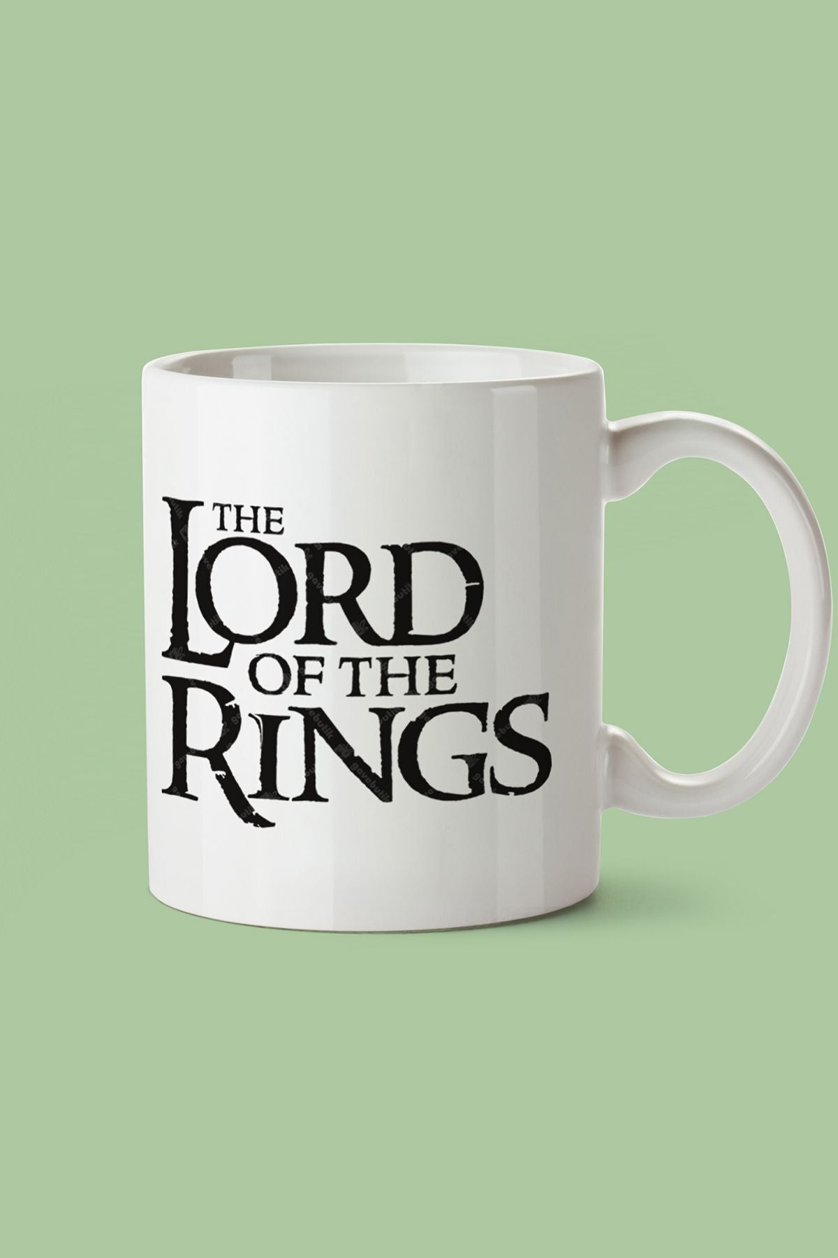"The Lord Of The Rings"Baskılı Hediyelik Kupa Bardak