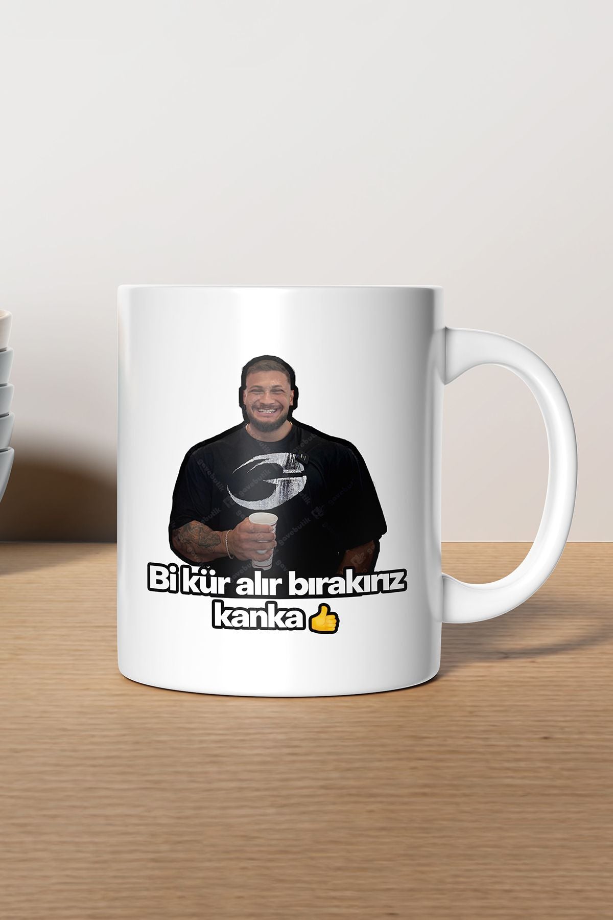 "Bırakırız Kanka" Baskılı Kupa Bardak