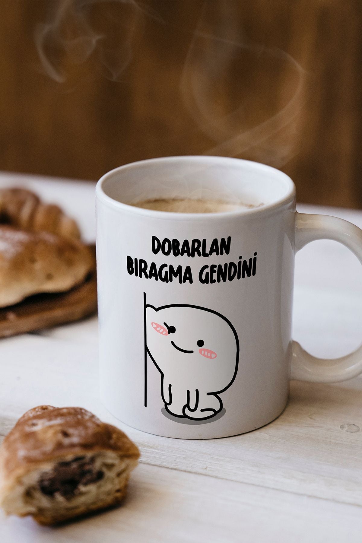Öğretmenler Günü Hediyesi Dobarlan Bıragma Gendini Baskılı Kupa Bardak
