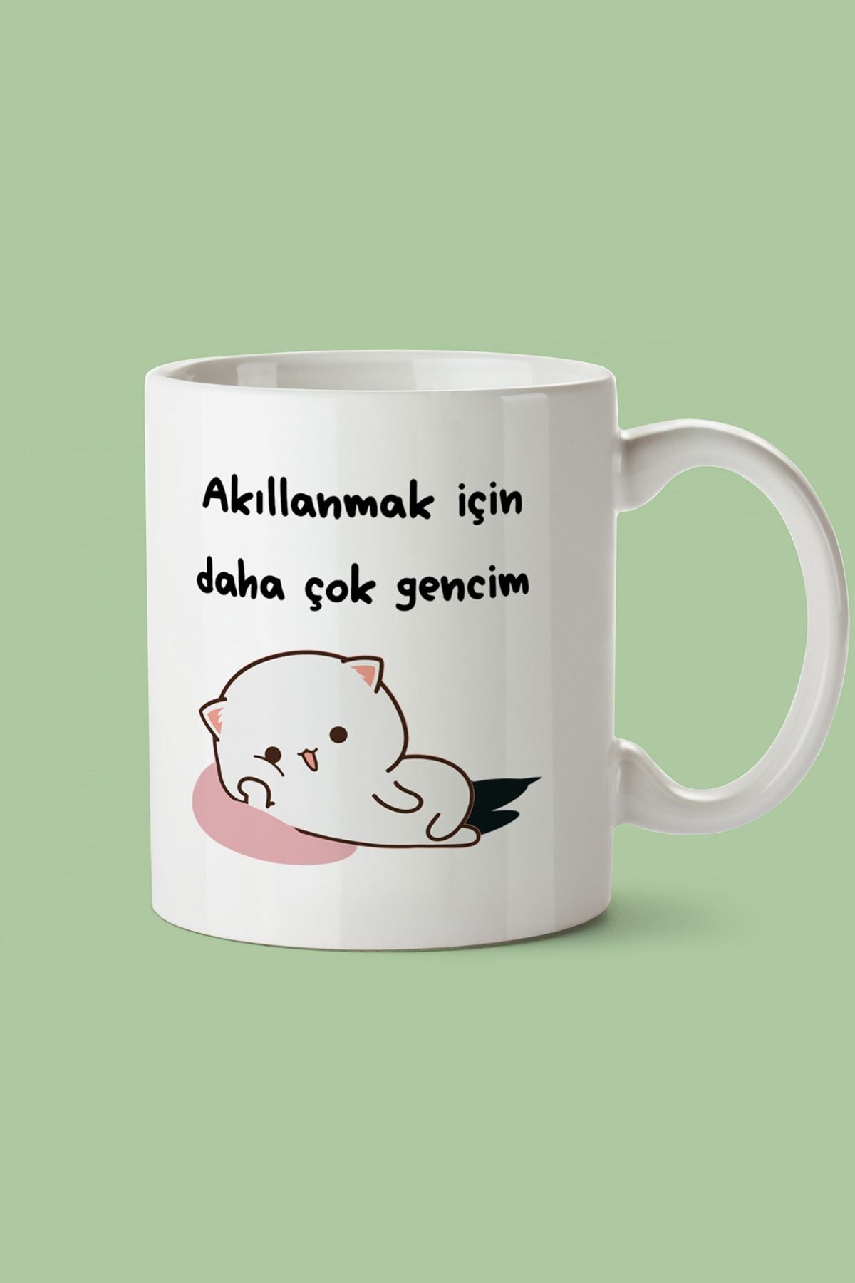"akıllanmak Için Daha Çok Gencim" Baskılı Kupa Bardak - Sevgililer Günü Hediye
