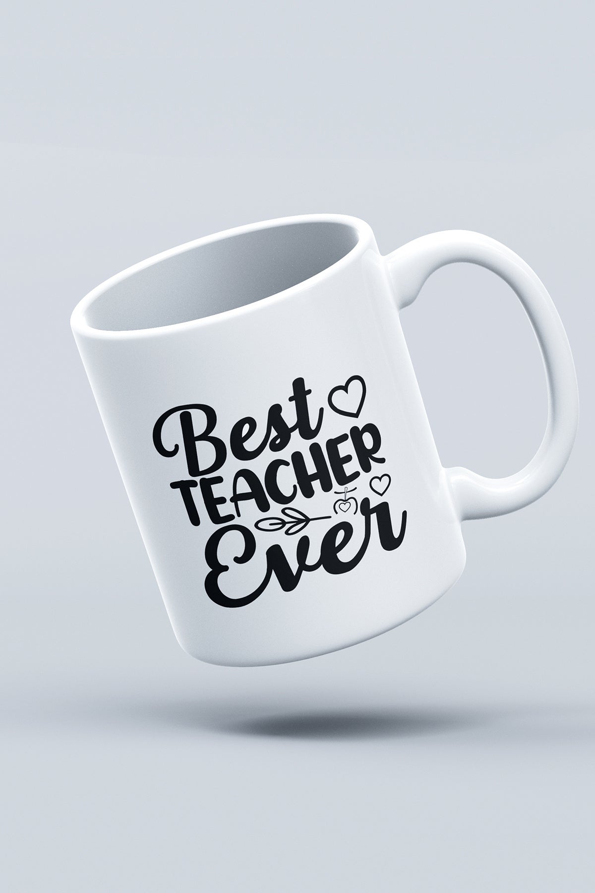 "best Teacher Ever" Baskılı Öğretmenler Gününe Özel Hediyelik Kupa Bardak