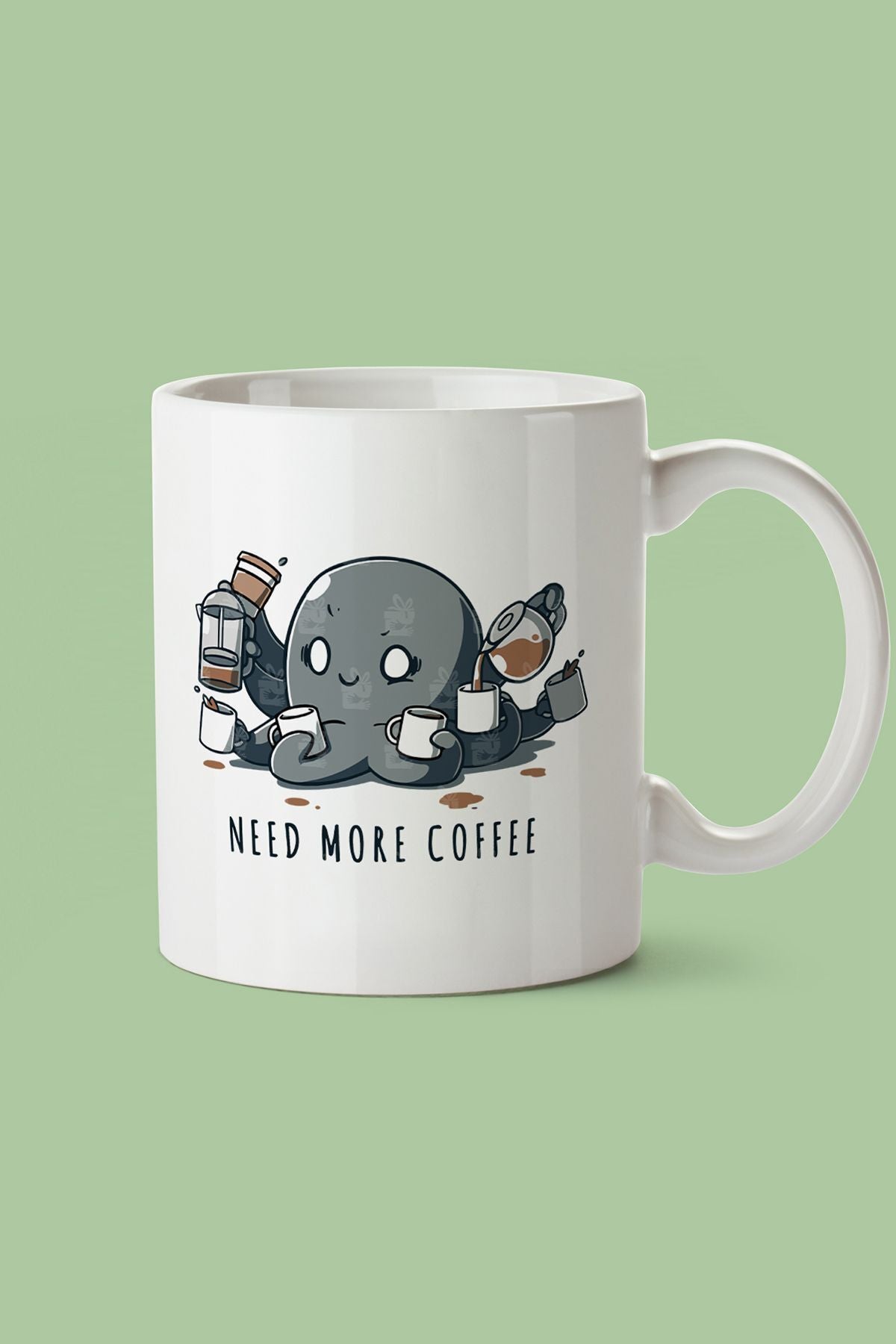 "need More Coffee" Baskılı Kupa Bardak - Sevgililer Günü Hediye