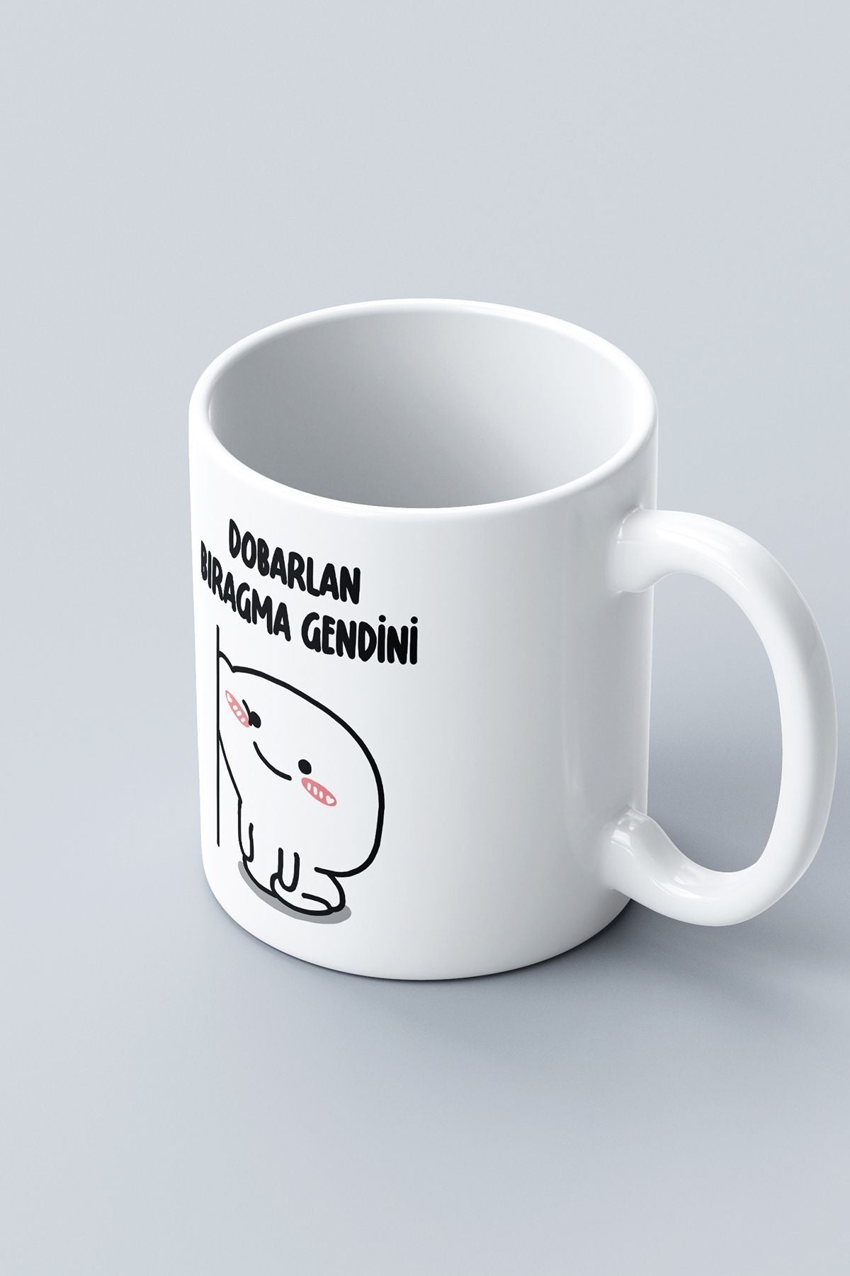 Öğretmenler Günü Hediyesi Dobarlan Bıragma Gendini Baskılı Kupa Bardak