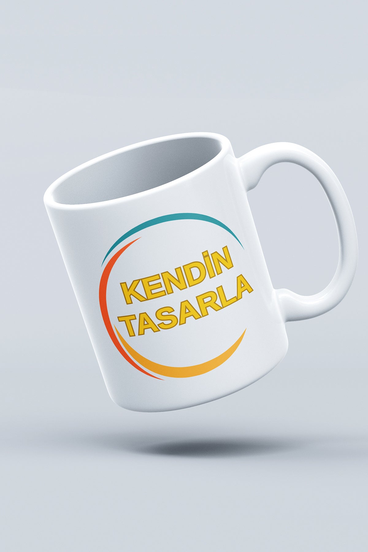 Kişiye Özel Kendin Tasarla Hediyelik Seramik Kupa Bardak Makinede Yıkanabilir