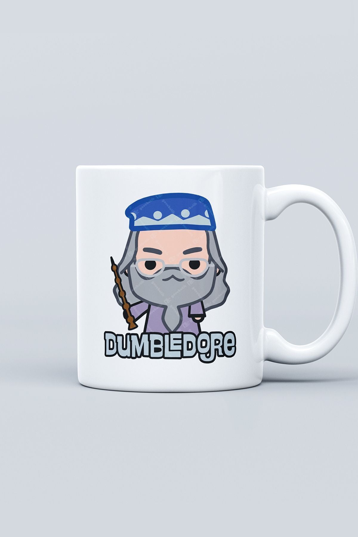 Öğretmenler Günü Hediyesi Dumbledore Baskılı Kupa Bardak - Harry Potter