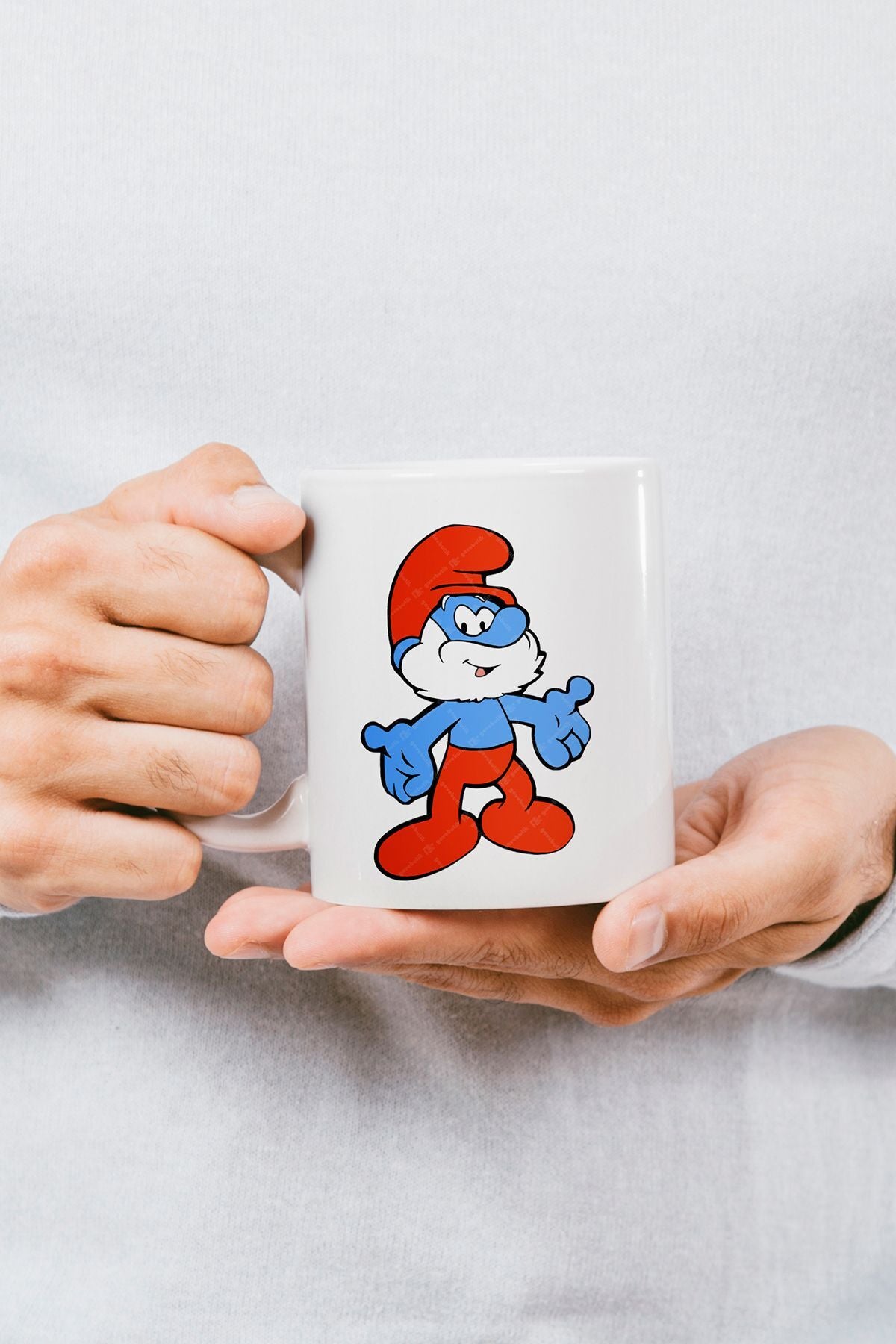 "Şirin Baba" Baskılı Kupa Bardak