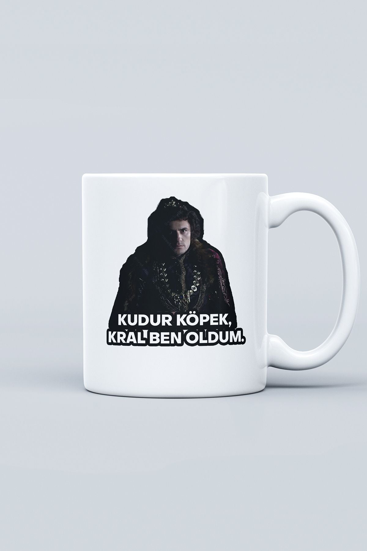 "Kudur Köpek Kral Ben Oldum." Prens Repliği Baskılı Kupa Bardak