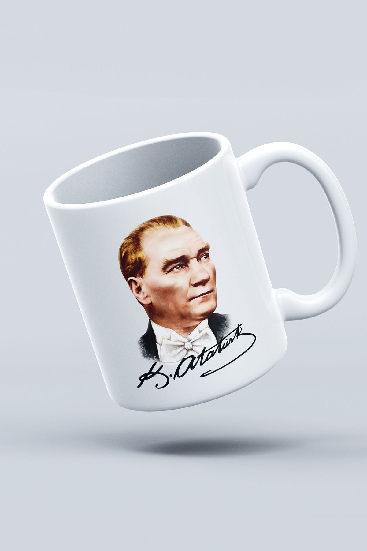 Öğretmenler Günü Hediyesi Atatürk Baskılı Kupa Bardak