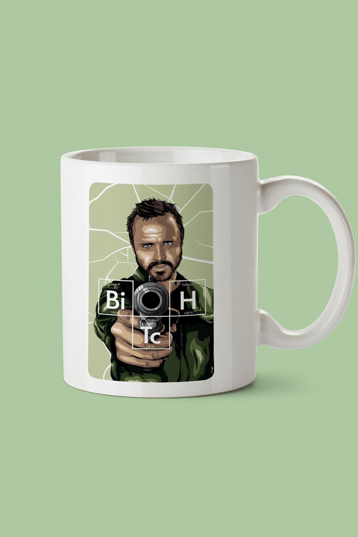 "jessie Pinkman" Breaking Bad Baskılı Kupa Bardak - Sevgililer Günü Hediye