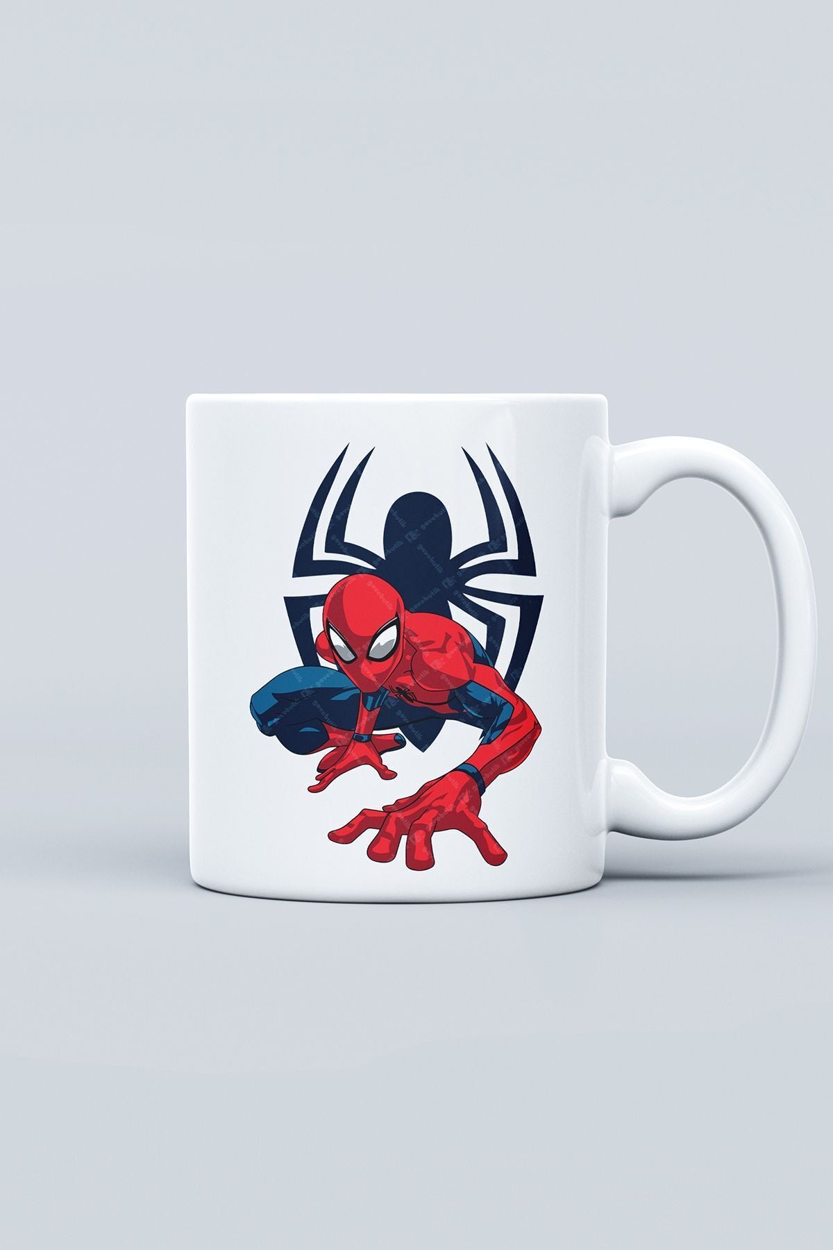 "spiderman" Baskılı Kupa Bardak - Sevgililer Günü Hediye