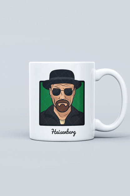 "heisenberg" Breaking Bad Baskılı Kupa Bardak - Sevgililer Günü Hediye