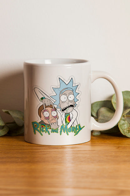"rick And Morty" Baskılı Hediye Kupa Bardak - Sevgililer Günü Hediye