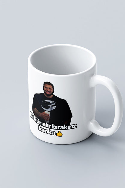 "Bırakırız Kanka" Baskılı Kupa Bardak
