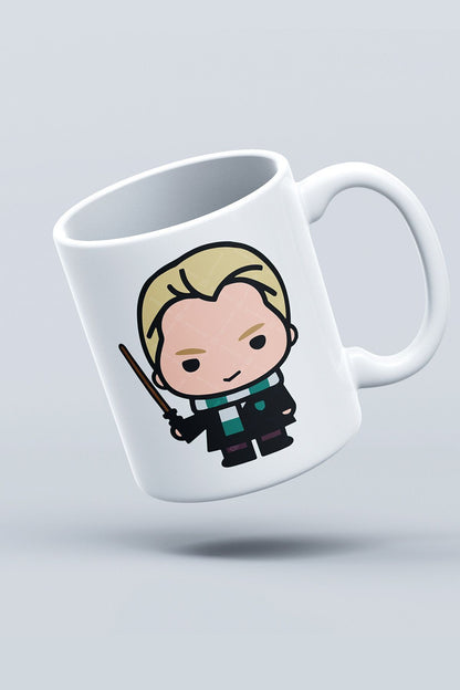 Öğretmenler Günü Hediyesi Malfoy Baskılı Kupa Bardak - Harry Potter