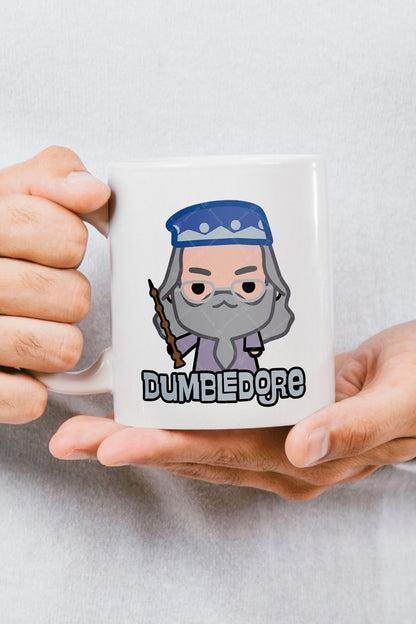 Öğretmenler Günü Hediyesi Dumbledore Baskılı Kupa Bardak - Harry Potter