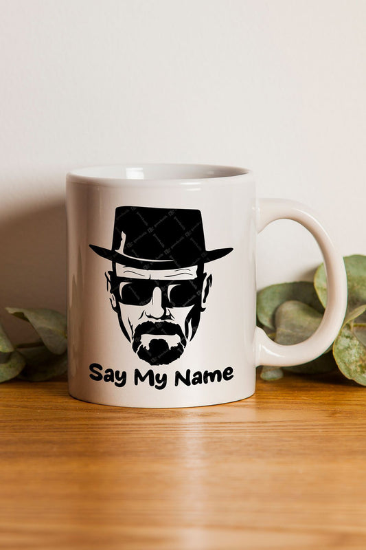 "say My Name" Breaking Bad Baskılı Kupa Bardak - Sevgililer Günü Hediye