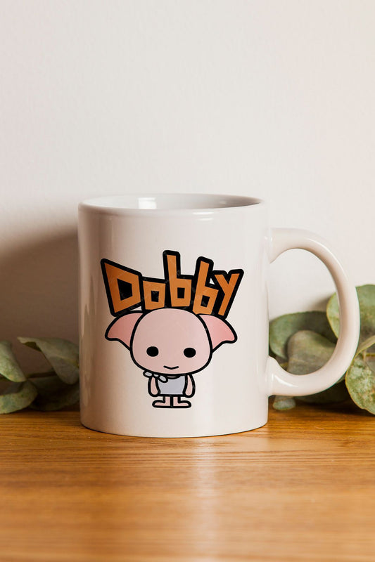Öğretmenler Günü Hediyesi Dobby Baskılı Kupa Bardak - Harry Potter