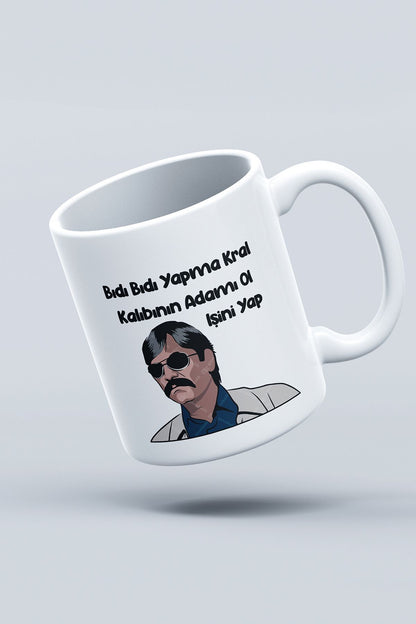 "bıdı Bıdı Yapma Kral" Kurtlar Vadisi Baskılı Kupa Bardak - Sevgililer Günü Hediye