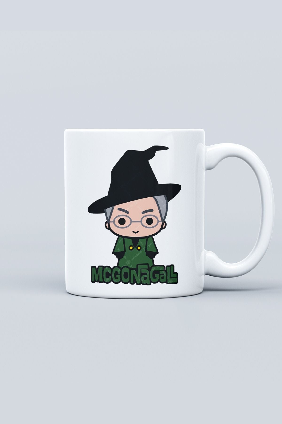 Öğretmenler Günü Hediyesi Mcgonagall Baskılı Kupa Bardak - Harry Potter