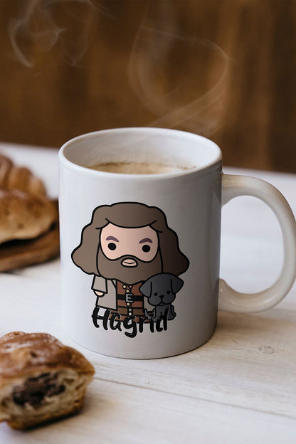 Öğretmenler Günü Hediyesi Hagrid Baskılı Kupa Bardak - Harry Potter
