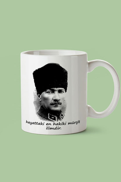 "Atatürk" Baskılı Kupa Bardak C