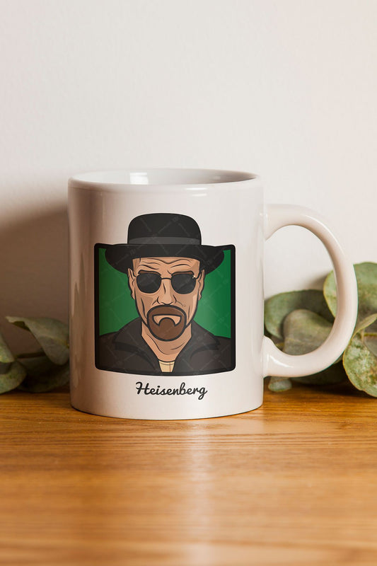 "heisenberg" Breaking Bad Baskılı Kupa Bardak - Sevgililer Günü Hediye