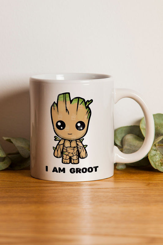 Yılbaşı Hediyesi "ı Am Groot" Marvel Baskılı Kupa Bardak