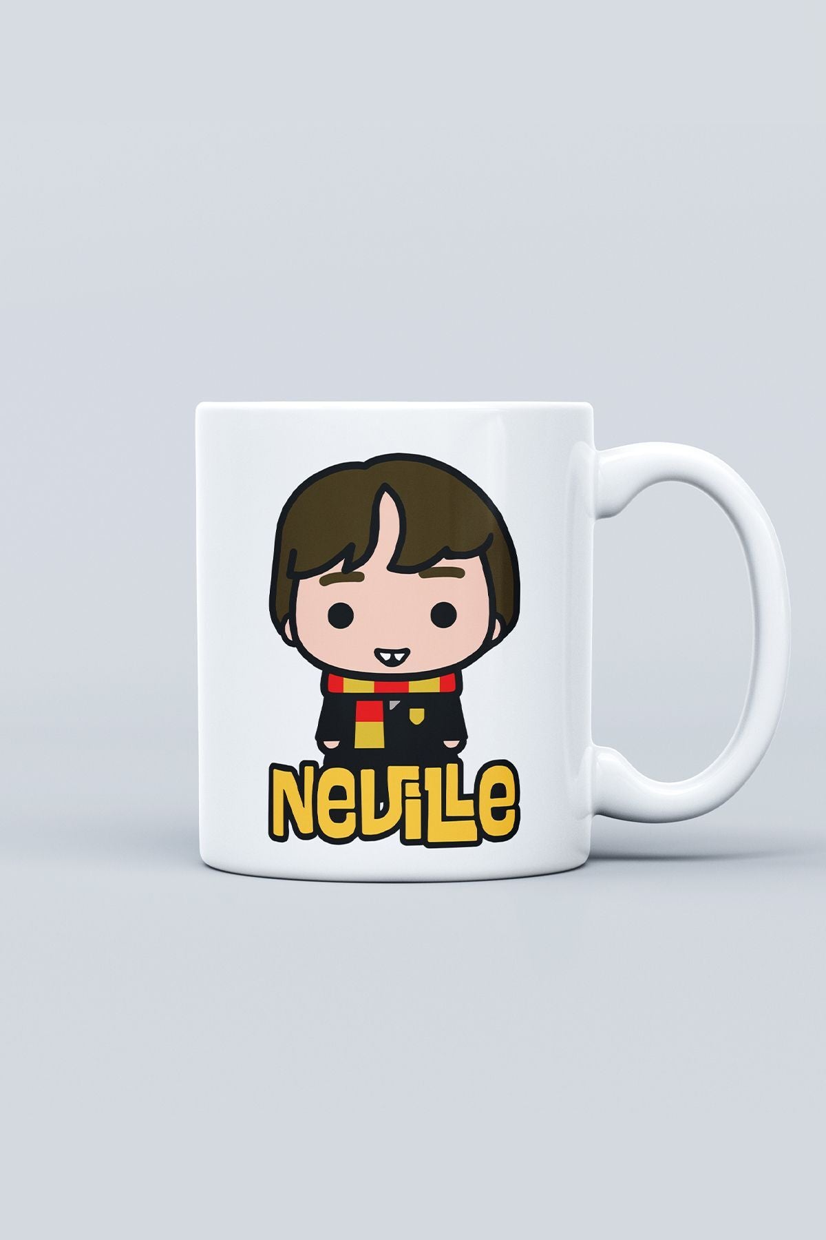 Öğretmenler Günü Hediyesi Neville Baskılı Kupa Bardak - Harry Potter