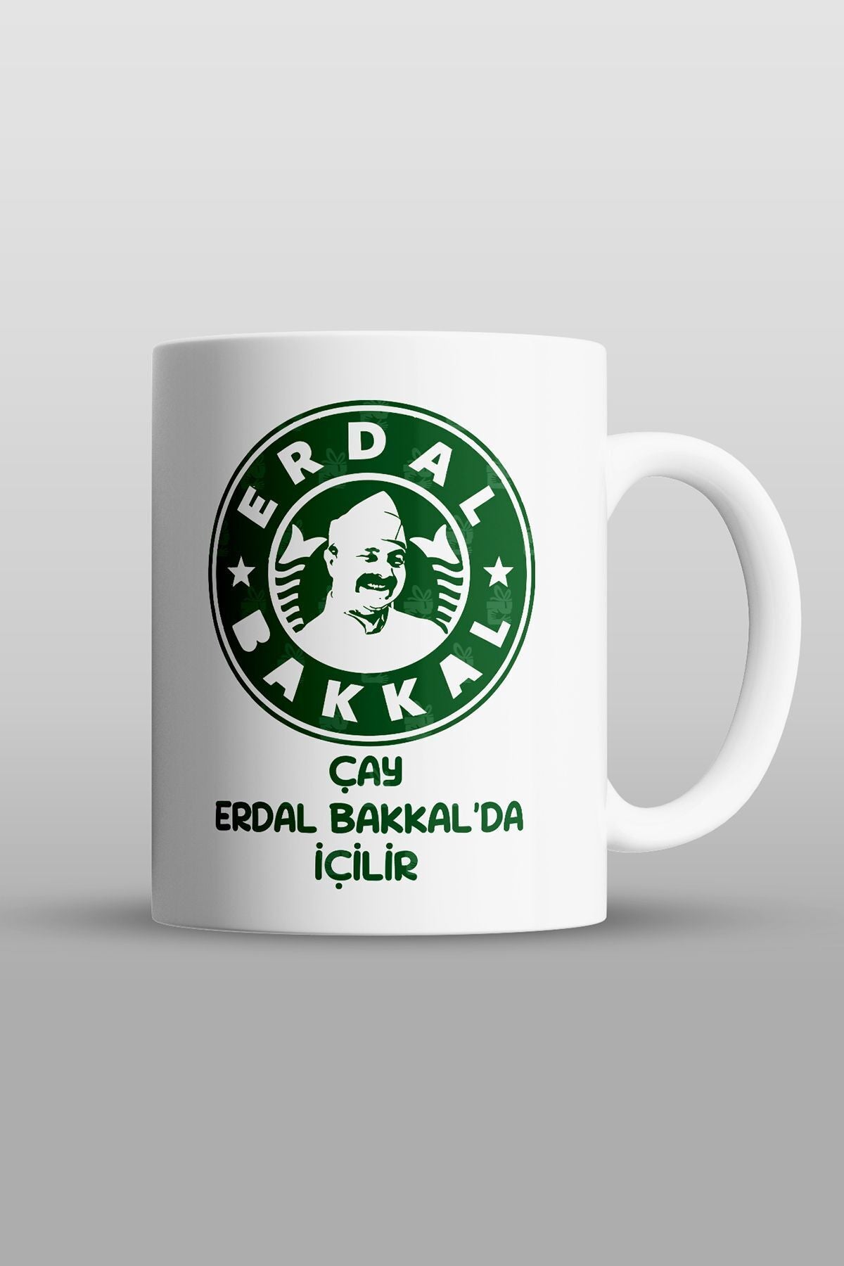 Öğretmenler Günü Hediyesi "çay Erdal Bakkal'da Içilir" Baskılı Kupa Bardak