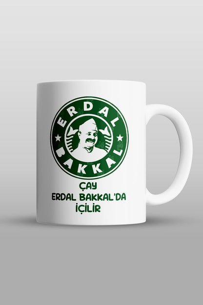 Öğretmenler Günü Hediyesi "çay Erdal Bakkal'da Içilir" Baskılı Kupa Bardak