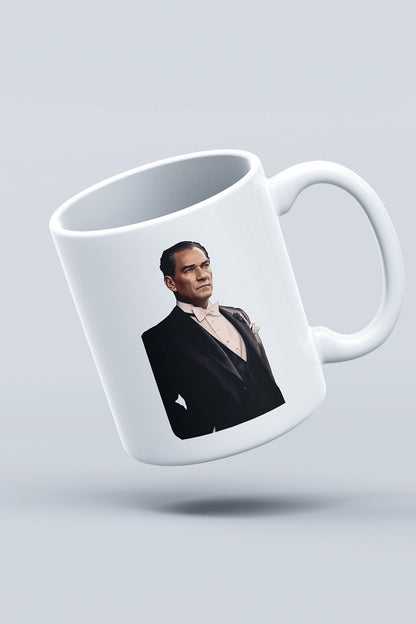 "Atatürk" Baskılı Hediyelik Kupa Bardak J