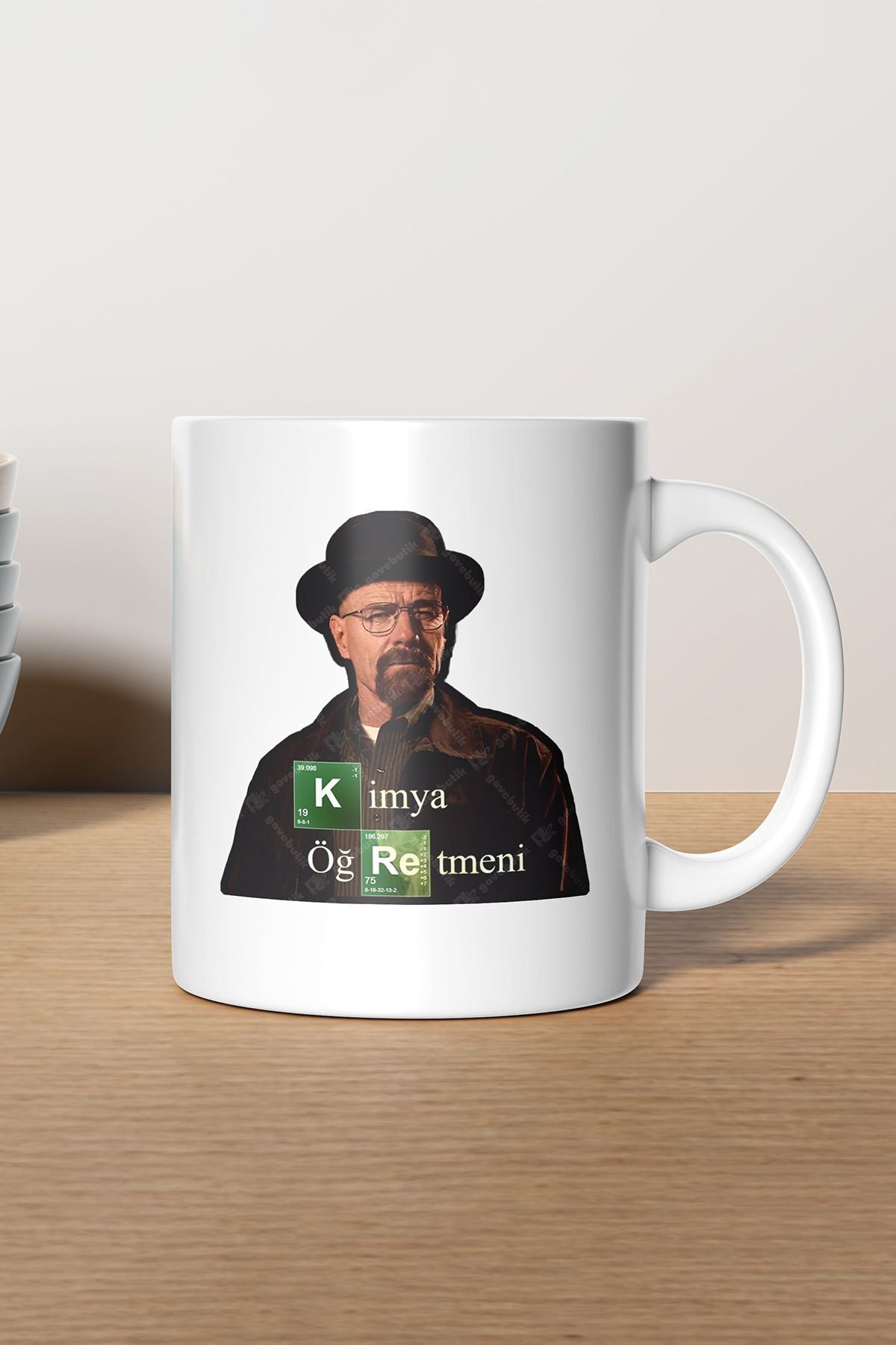 "Kimya Öğretmeni" Baskılı Kupa Bardak