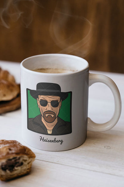 "heisenberg" Breaking Bad Baskılı Kupa Bardak - Sevgililer Günü Hediye