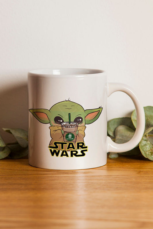 "Baby Yoda Coffe" Star Wars Baskılı Kupa Bardak