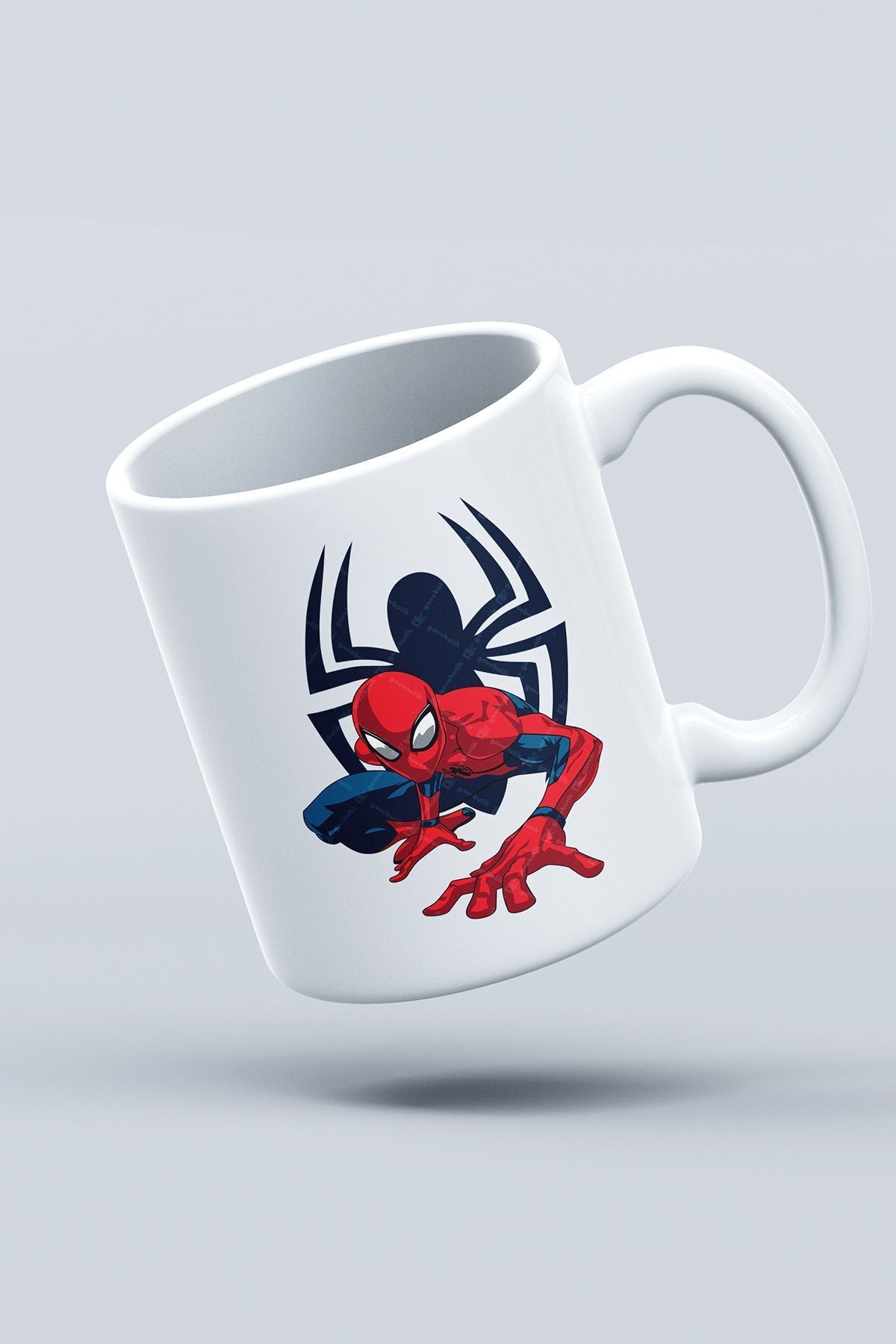 "spiderman" Baskılı Kupa Bardak - Sevgililer Günü Hediye