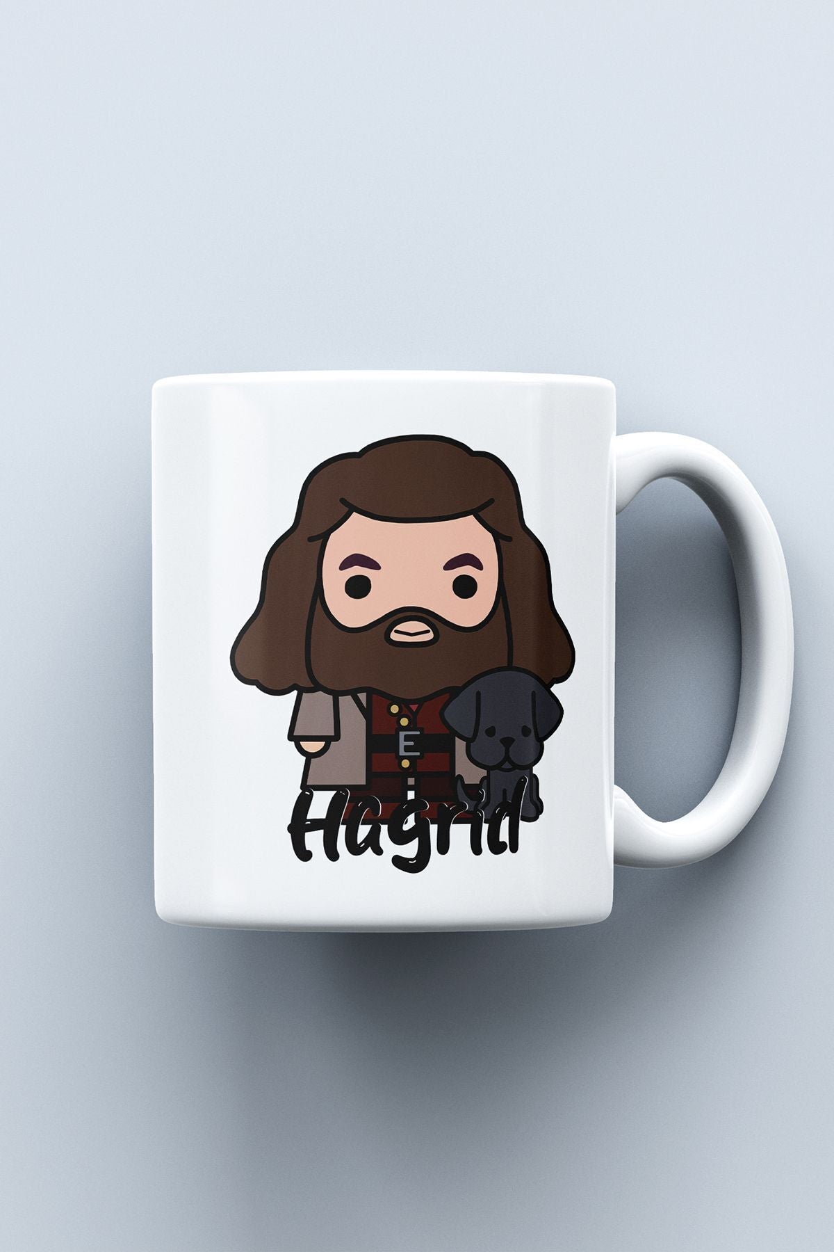 Öğretmenler Günü Hediyesi Hagrid Baskılı Kupa Bardak - Harry Potter