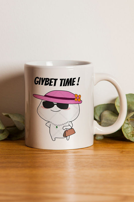 "gıybet Time" Baskılı Kupa Bardak - Sevgililer Günü Hediye