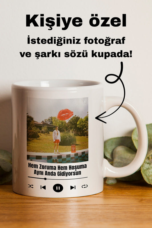 Kişiye Özel Emir Can İğrek Baskılı Hediyelik Seramik Kupa Bardak Makinede Yıkanabilir