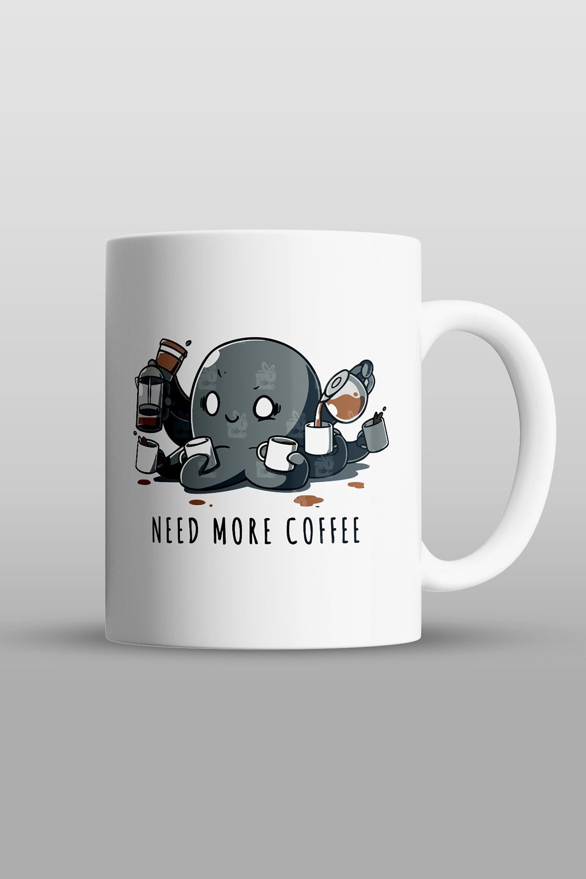 "need More Coffee" Baskılı Kupa Bardak - Sevgililer Günü Hediye