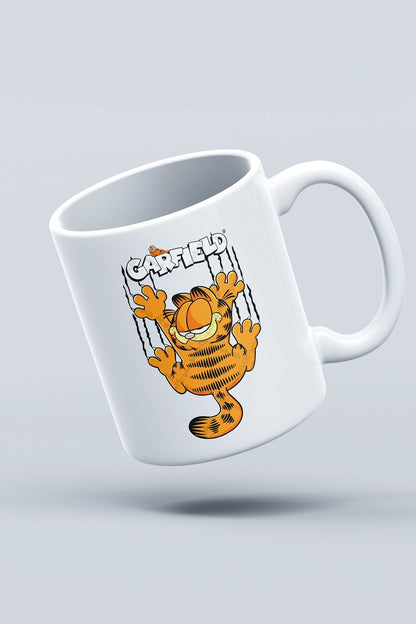 "garfield" Baskılı Kupa Bardak - Sevgililer Günü Hediye