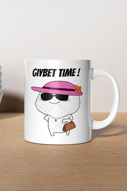 "gıybet Time" Baskılı Kupa Bardak - Sevgililer Günü Hediye